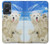 S3794 Arctic Polar Bear and Seal Paint Case For Motorola Edge 50 Fusion