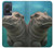 S3871 Cute Baby Hippo Hippopotamus Case For Motorola Edge 50 Fusion