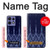 S3950 Textile Thai Blue Pattern Case For Motorola Edge 50 Fusion