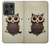 S0360 Coffee Owl Case For Motorola Edge 50 Ultra