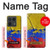 S3306 Colombia Flag Vintage Football Graphic Case For Motorola Edge 50 Ultra