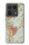 S3418 Vintage World Map Case For Motorola Edge 50 Ultra