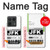 S3664 Airline Travel Luggage Label Case For Motorola Edge 50 Ultra