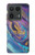 S3676 Colorful Abstract Marble Stone Case For Motorola Edge 50 Ultra