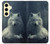 S1516 White Wolf Case For Samsung Galaxy S24 FE