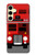 S2058 England British Double Decker Bus Case For Samsung Galaxy S24 FE