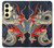 S2073 Japan Dragon Art Case For Samsung Galaxy S24 FE