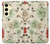 S2179 Flower Floral Vintage Art Pattern Case For Samsung Galaxy S24 FE
