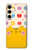 S2442 Cute Cat Cartoon Funny Case For Samsung Galaxy S24 FE