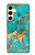 S2906 Aqua Turquoise Stone Case For Samsung Galaxy S24 FE