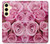 S2943 Pink Rose Case For Samsung Galaxy S24 FE
