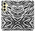 S3056 Zebra Skin Texture Graphic Printed Case For Samsung Galaxy S24 FE