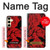 S3325 Crow Black Blood Tree Case For Samsung Galaxy S24 FE