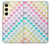 S3499 Colorful Heart Pattern Case For Samsung Galaxy S24 FE