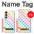 S3499 Colorful Heart Pattern Case For Samsung Galaxy S24 FE