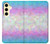 S3747 Trans Flag Polygon Case For Samsung Galaxy S24 FE