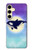 S3807 Killer Whale Orca Moon Pastel Fantasy Case For Samsung Galaxy S24 FE S3807 Killer Whale Orca Moon Pastel Fantasy Case For Samsung Galaxy S24 FE