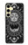 S3854 Mystical Sun Face Crescent Moon Case For Samsung Galaxy S24 FE