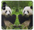 S1073 Panda Enjoy Eating Case For Samsung Galaxy A16 5G