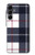 S3452 Plaid Fabric Pattern Case For Samsung Galaxy A16 5G