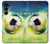 S3844 Glowing Football Soccer Ball Case For Samsung Galaxy A16 5G