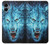 S0752 Blue Fire Grim Wolf Case For Samsung Galaxy A06 S0752 Blue Fire Grim Wolf Case For Samsung Galaxy A06