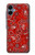 S3354 Red Classic Bandana Case For Samsung Galaxy A06