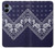 S3357 Navy Blue Bandana Pattern Case For Samsung Galaxy A06