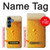 S0328 Beer Glass Case For Samsung Galaxy S25