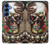 S0753 Skull Wing Rose Punk Case For Samsung Galaxy S25