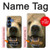 S0840 Grizzly Bear Face Case For Samsung Galaxy S25