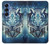 S1135 Wolf with knives Rock Case For Samsung Galaxy S25