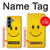 S1146 Yellow Sun Smile Case For Samsung Galaxy S25
