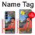 S2234 Zen Master Bodhidharma Yoshitoshi Case For Samsung Galaxy S25