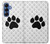 S2355 Paw Foot Print Case For Samsung Galaxy S25