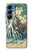 S2491 Hokusai Kirifuri Waterfall at Kurokami Case For Samsung Galaxy S25 S2491 Hokusai Kirifuri Waterfall at Kurokami Case For Samsung Galaxy S25