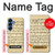 S2504 Vintage Music Sheet Case For Samsung Galaxy S25