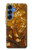 S2663 Yellow Blossoming Almond Tree Van Gogh Case For Samsung Galaxy S25