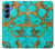 S2688 Aqua Copper Turquoise Gemstone Graphic Case For Samsung Galaxy S25