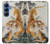 S2751 Chinese Tiger Brush Painting Case For Samsung Galaxy S25