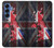 S2936 UK British Flag Map Case For Samsung Galaxy S25