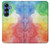 S2945 Colorful Watercolor Case For Samsung Galaxy S25