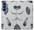 S3085 Feather Paint Pattern Case For Samsung Galaxy S25