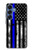 S3244 Thin Blue Line USA Case For Samsung Galaxy S25