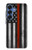 S3472 Firefighter Thin Red Line Flag Case For Samsung Galaxy S25