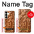 S1307 Fish Wood Carving Graphic Printed Case For Samsung Galaxy S25 Plus