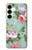 S2178 Flower Floral Art Painting Case For Samsung Galaxy S25 Plus