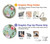 S2178 Flower Floral Art Painting Case For Samsung Galaxy S25 Plus
