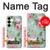 S2178 Flower Floral Art Painting Case For Samsung Galaxy S25 Plus