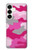 S2525 Pink Camo Camouflage Case For Samsung Galaxy S25 Plus